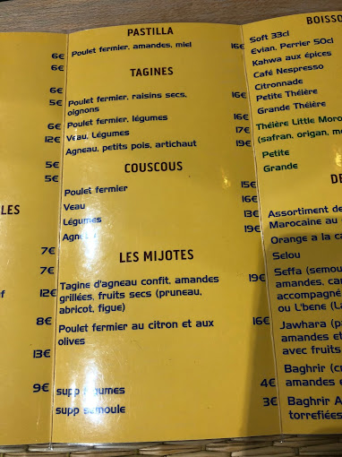 Little Morocco menu 4